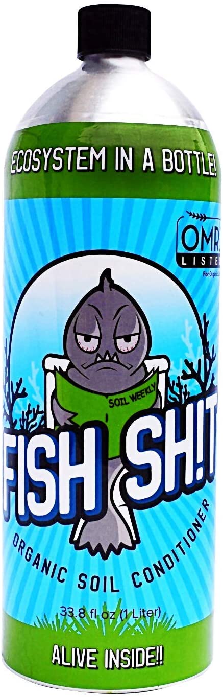 FishSh!t Organic Soil Conditioner 1 L - Fish Sh!t - Happy Hydro