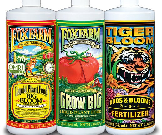 FoxFarm Nutrients Soil Formula - Trio 3 Quarts - FoxFarm - Happy Hydro