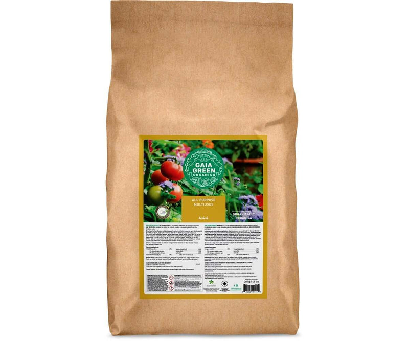 Gaia Green Organic All Purpose Fertilizer 4-4-4 - Gaia Green - Happy Hydro