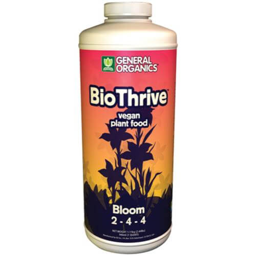 GH General Organics BioThrive Bloom Quart - General Hydroponics - Happy Hydro