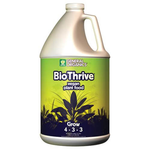 GH General Organics BioThrive Grow Quart - General Hydroponics - Happy Hydro
