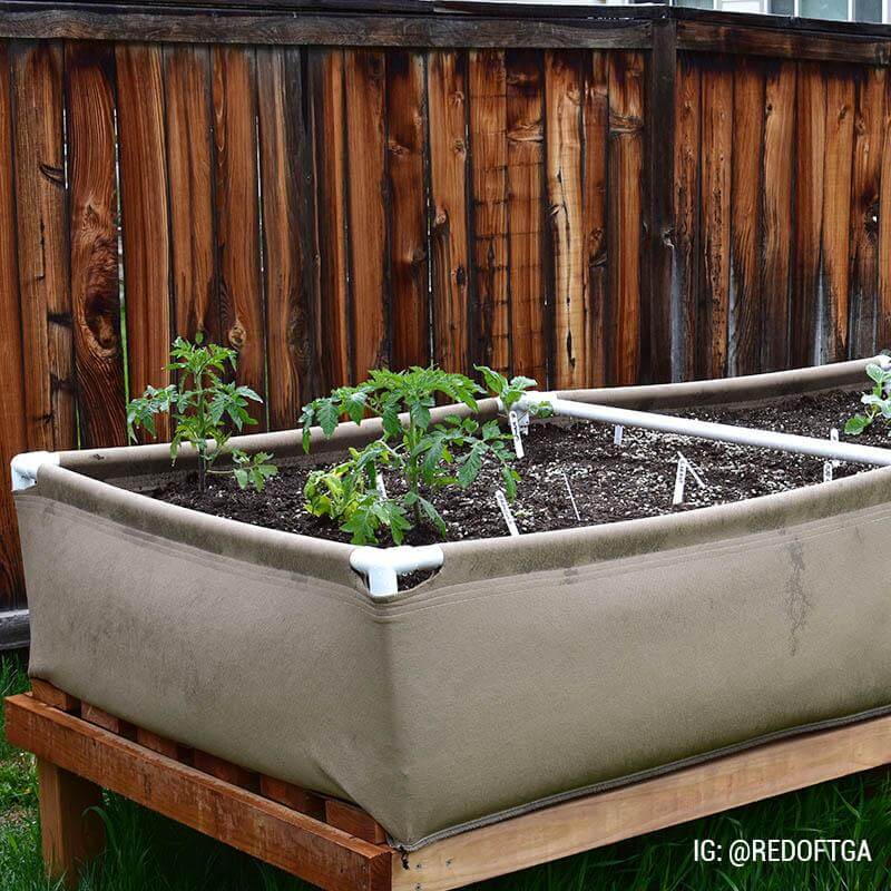 Grassroots Living Soil Fabric Beds - Emulate Nature with MoistureLock™ Technology - Grassroots Fabric Pots - Happy Hydro