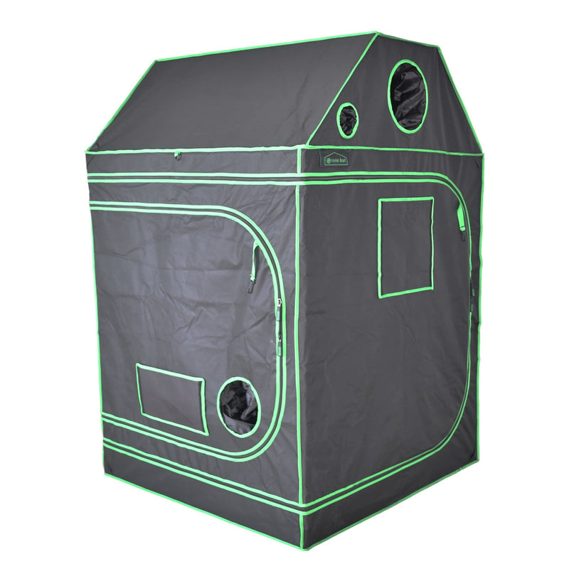 Green Hut 4x4 Grow Tent, 48"x48"x72" - Green Hut - Happy Hydro