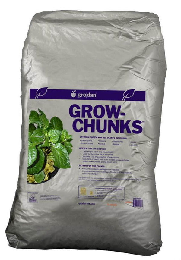 Grodan Grow Chunks Rockwool Cubes 2 Cubic Ft - Grodan - Happy Hydro