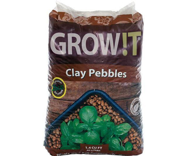 GROW!T Clay Pebbles, 40 L - Grow!T - Happy Hydro