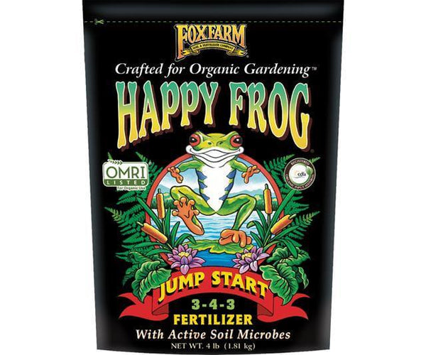 Happy Frog Jump Start Fertilizer (3-4-3) - 4 lb - FoxFarm - Happy Hydro