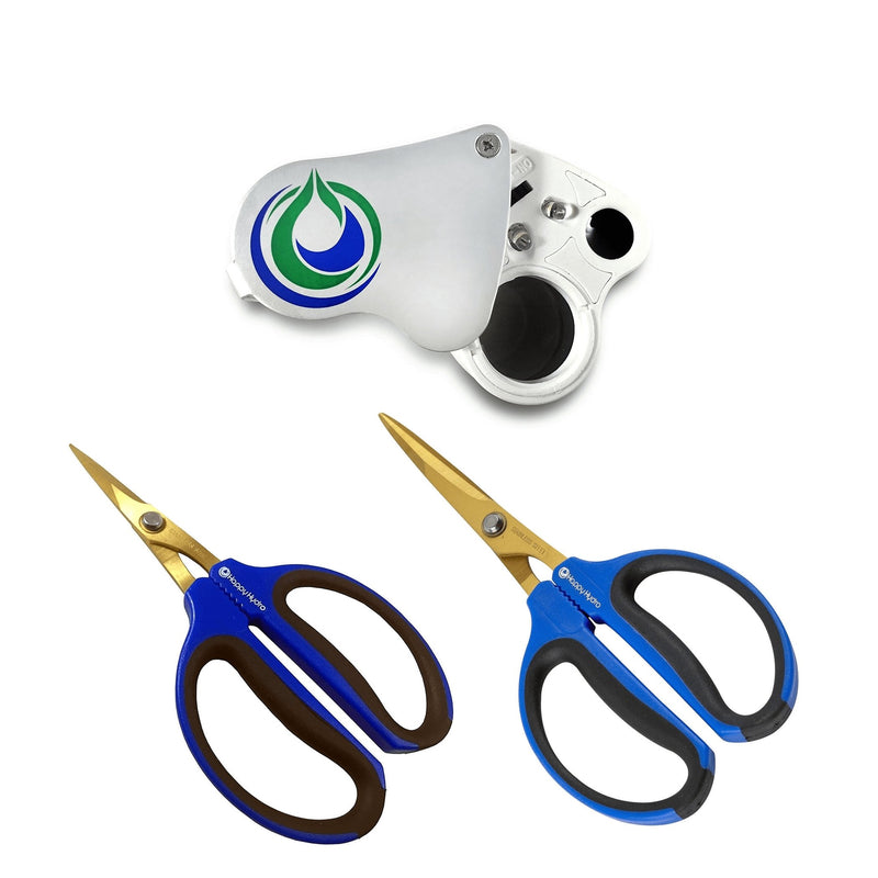 Happy Hydro Pruning Kit Pruning Scissors LED Loupe - Happy Hydro Accessories - Happy Hydro