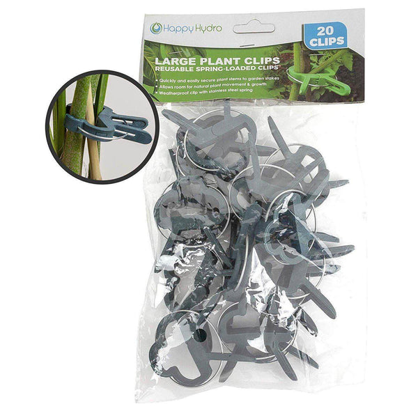 Happy Hydro Spring-Loaded Plant Clips - Happy Hydro Accessories - Happy Hydro