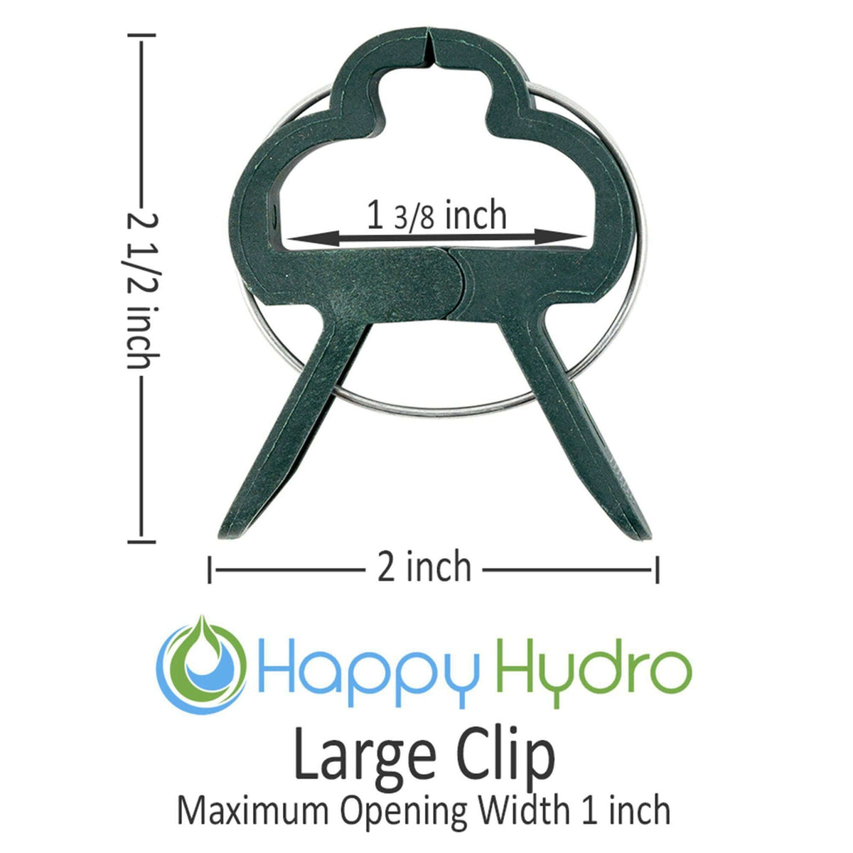 Happy Hydro SpringLoaded Plant Clips Happy Hydro