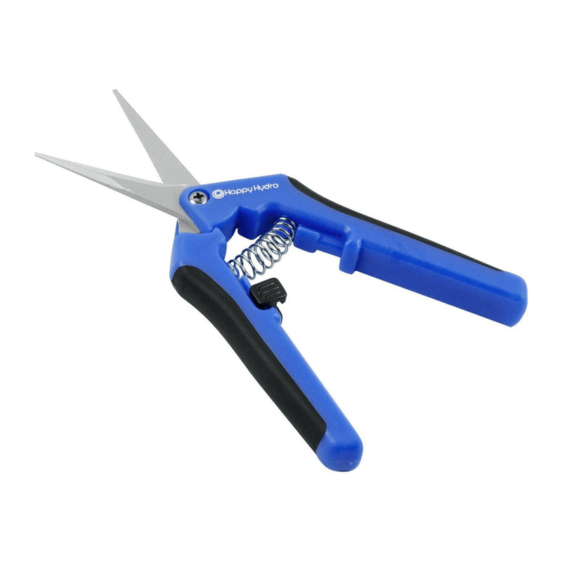 Happy Hydro Trimming Scissors w/ Curved Tip Stainless Steel Blades - Happy Hydro Accessories - Happy Hydro