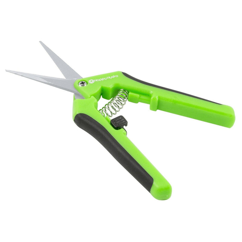 Happy Hydro Trimming Scissors w/ Straight Tip Stainless Steel Blades - Happy Hydro Accessories - Happy Hydro