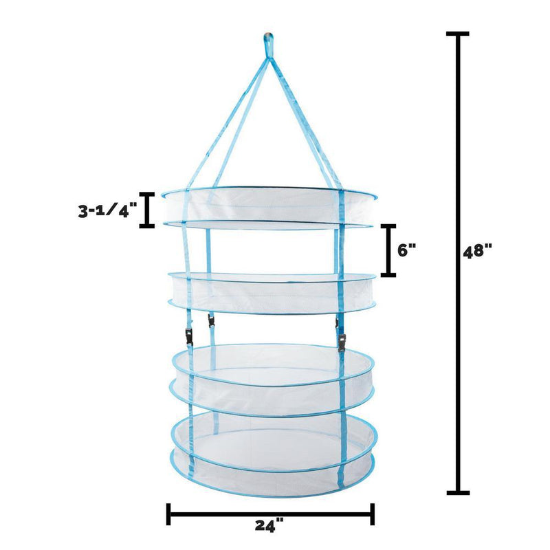 Herb Drying Rack - Multiple Sizes Available - Happy Hydro Accessories - Happy Hydro