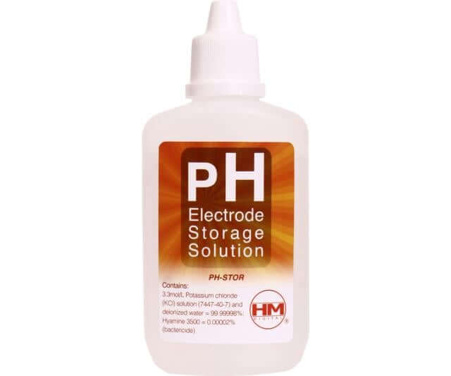 HM Digital pH Electrode Storage Solution - 60 cc / 2 oz - HM Digital - Happy Hydro