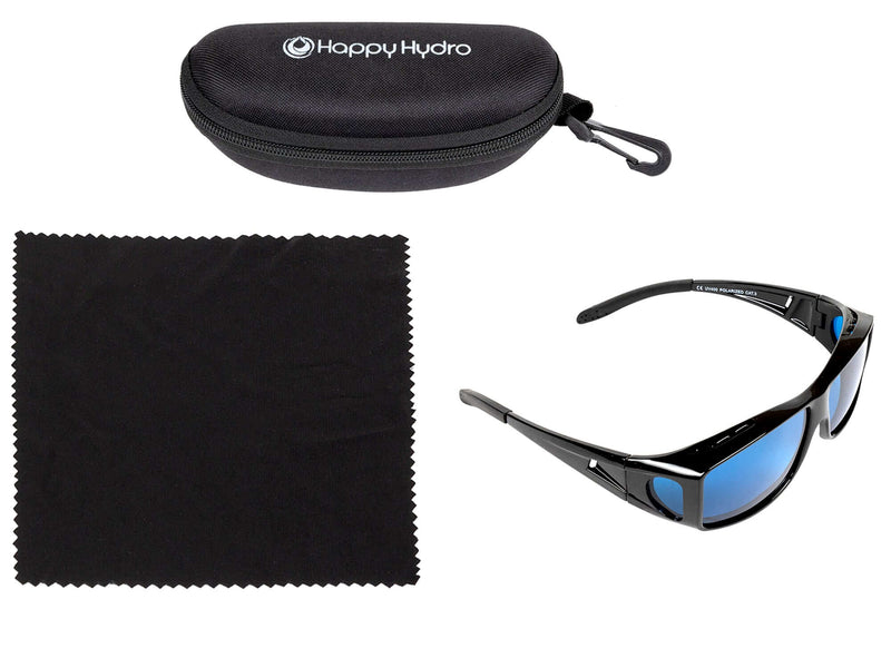 HPS Grow Room Glasses UV Blocking Wear Over Prescription with Microfiber Case - Happy Hydro Accessories - Happy Hydro