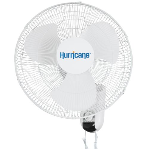 Hurricane Classic Oscillating Wall Mount Fan 16 in - Hurricane - Happy Hydro