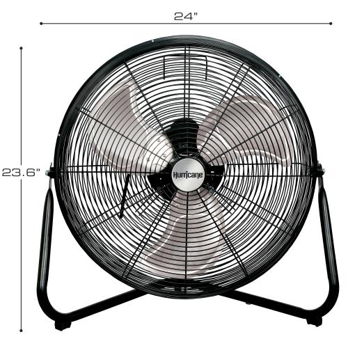 Hurricane Pro Heavy Duty Orbital Floor Fan 20 in - Hurricane - Happy Hydro