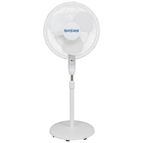 Hurricane Supreme Oscillating Stand Fan w/ Remote 16 in  - Hurricane - Happy Hydro