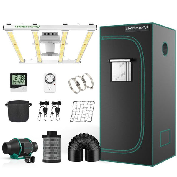 Mars Hydro 3x3 Indoor Grow Tent Kit - Mars Hydro - Happy Hydro