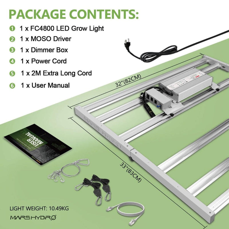 Mars Hydro FC 4800 LED Grow Light 480W - Mars Hydro - Happy Hydro