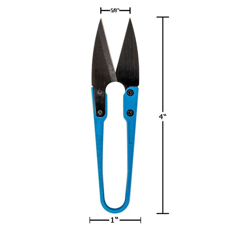 Mini Trimming Scissors- 5 Pack of Trimming Scissors for Small Plants & Bonsai Pruning - Happy Hydro Accessories - Happy Hydro