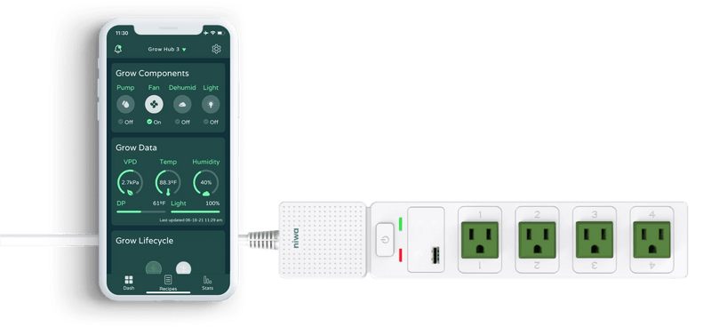 NIWA Grow Hub+ Automate Your Grow Room - NIWA - Happy Hydro