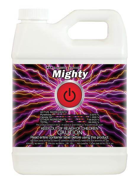 NPK MIGHTY Spider Mite Solution (1Quart) - NPK Industries - Happy Hydro
