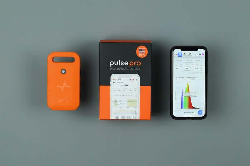 Pulse Pro Environmental Monitor, CO2/PAR/PPFD - Pulse - Happy Hydro