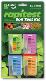 Rapitest Soil Test Kit - Luster Leaf - Happy Hydro