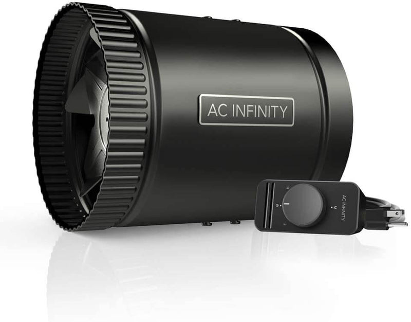 AC Infinity Raxial S6, 6 Inch Duct Booster Fan - AC Infinity - Happy Hydro
