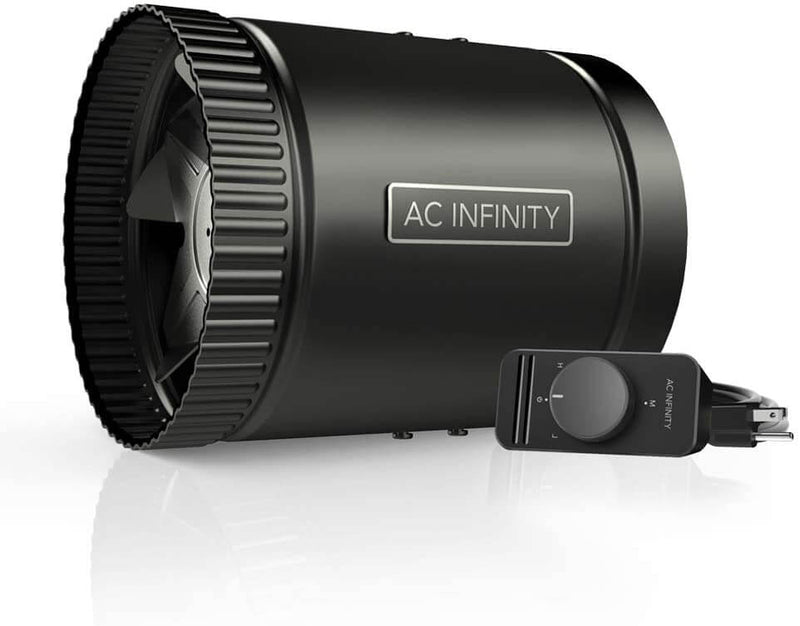 AC Infinity Raxial S8, 8 Inch Duct Booster Fan - AC Infinity - Happy Hydro