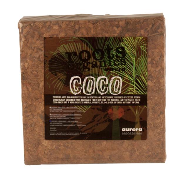 Roots Organics Coco Chips Compressed 12x12 Inch - Roots Organics - Happy Hydro